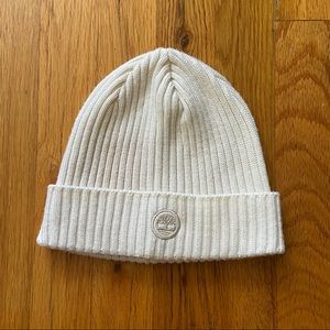 Timberland White Beanie